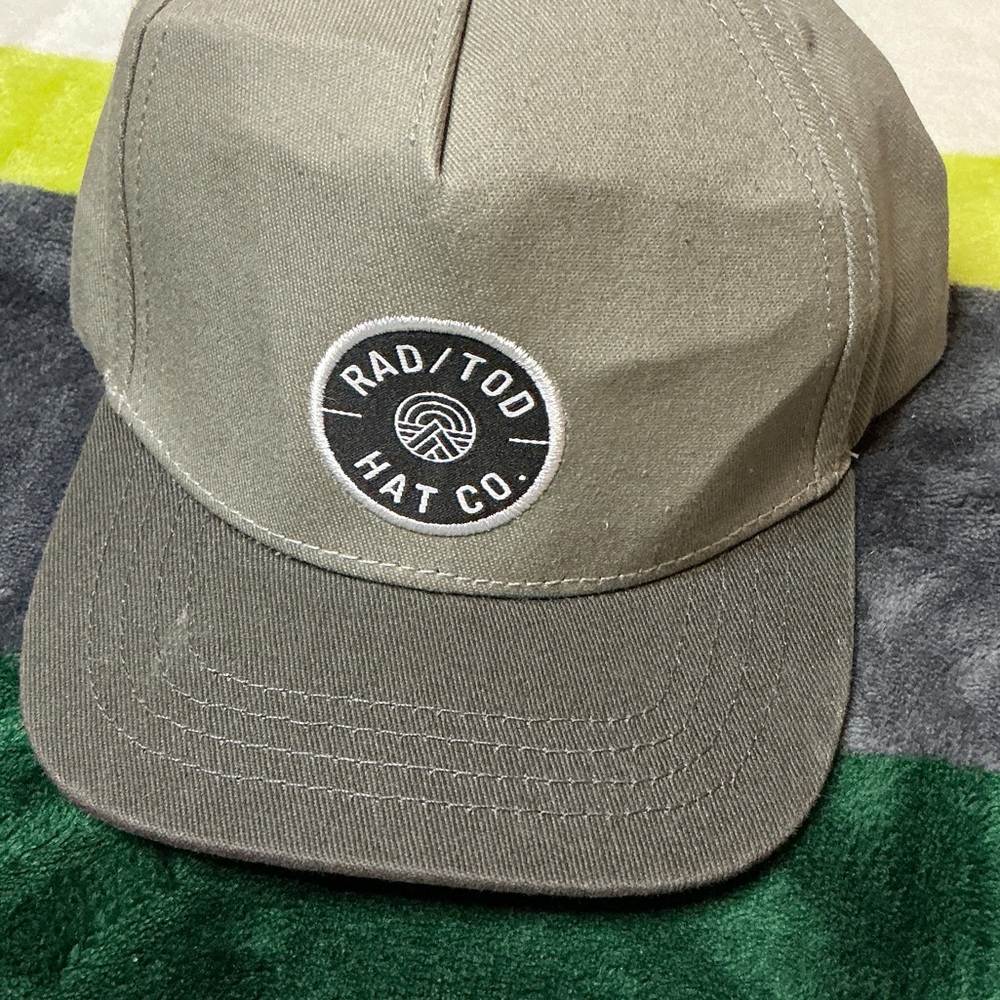Kids Grey RAD/TOD Cap - Picture 2 of 7